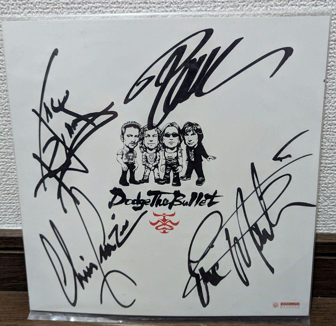 B'z 直筆サイン7点セット(稲葉浩志ソロ、初代TMG、BIlly含む)