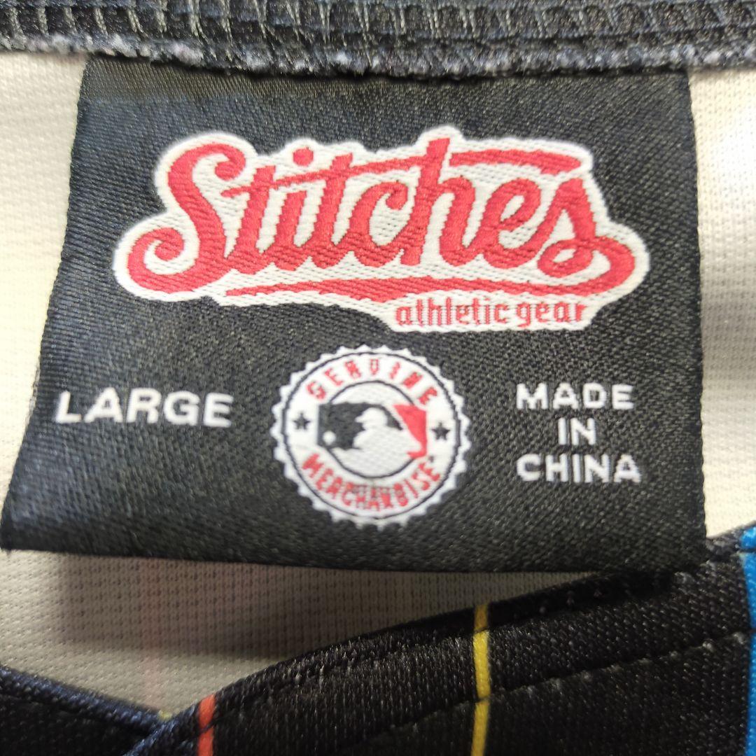 【ほぼ未使用】 Stitches ベースボールシャツ ヤンキース Lサイズ