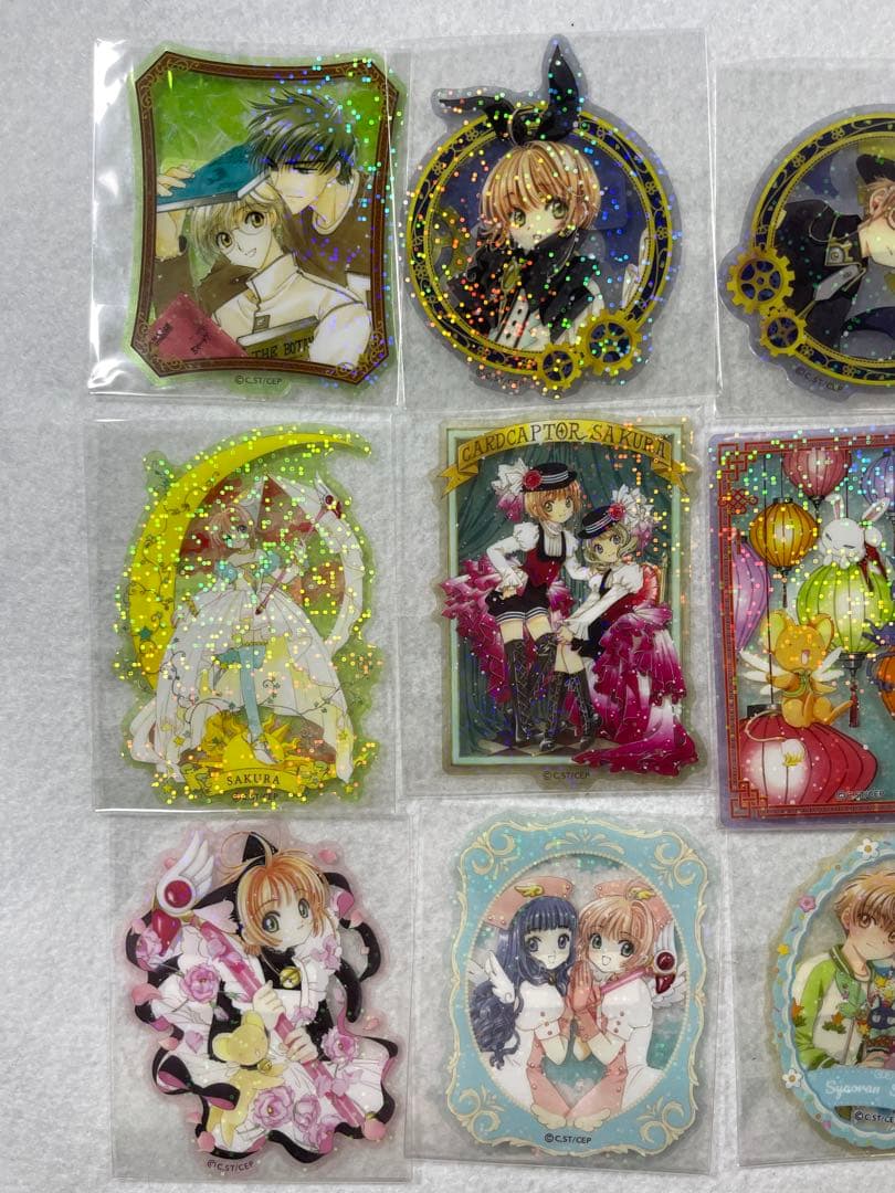 カードキャプターさくら きらきらステッカー 全種コンプ CLAMP展