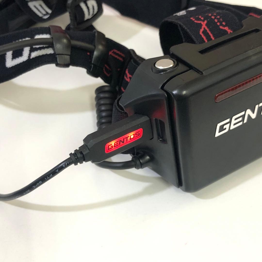 【357】GENTOS GH-003RG LEDヘッドランプ 本体 未使用