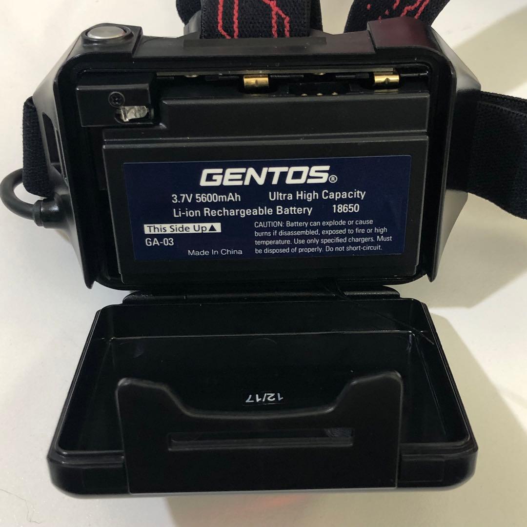 【357】GENTOS GH-003RG LEDヘッドランプ 本体 未使用