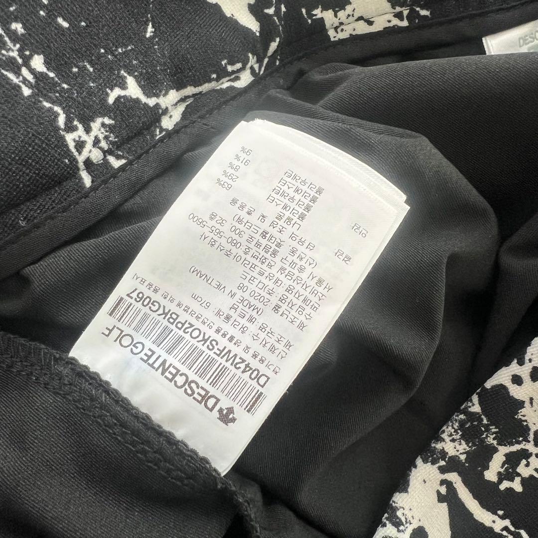 DESCENTE GOLF デサントゴルフ　セットアップ　グラフィック　総柄　M