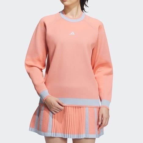 【M】定価41,800円 アディダスゴルフ セーター&フレアースカート