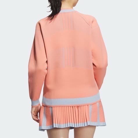 【M】定価41,800円 アディダスゴルフ セーター&フレアースカート
