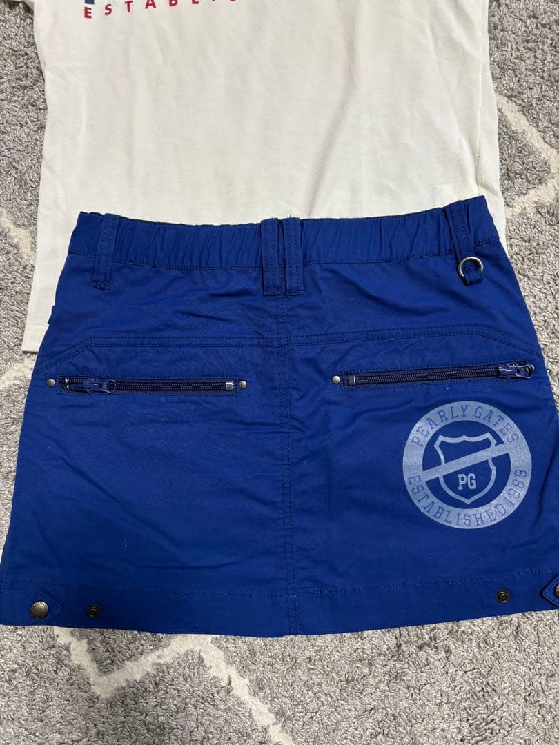 【美品】PEARLY GATES ポロシャツとショートパンツセット