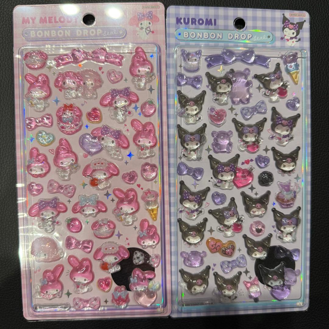 【国内正規品】ボンボンドロップシール サンリオ全8種