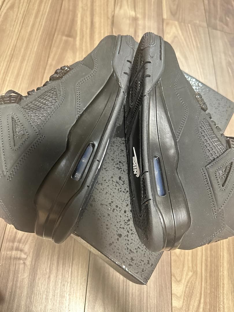 【新品】Nike Air Jordan 4 \"Black Cat\" 27.5cm