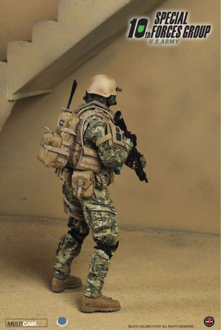 １／6 ミリタリー　フィギュア　soldier story 兵士　装備　銃　軍人