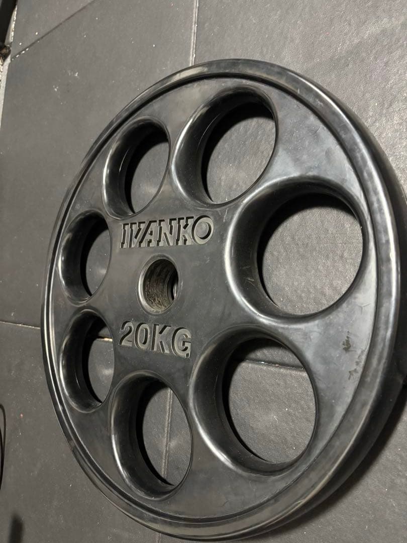 ivanko オリンピックプレート 20kg ①