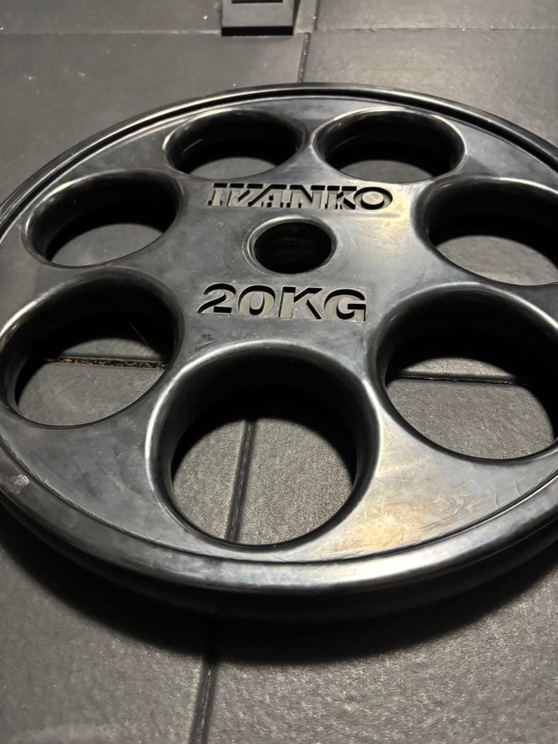 ivanko オリンピックプレート 20kg ①