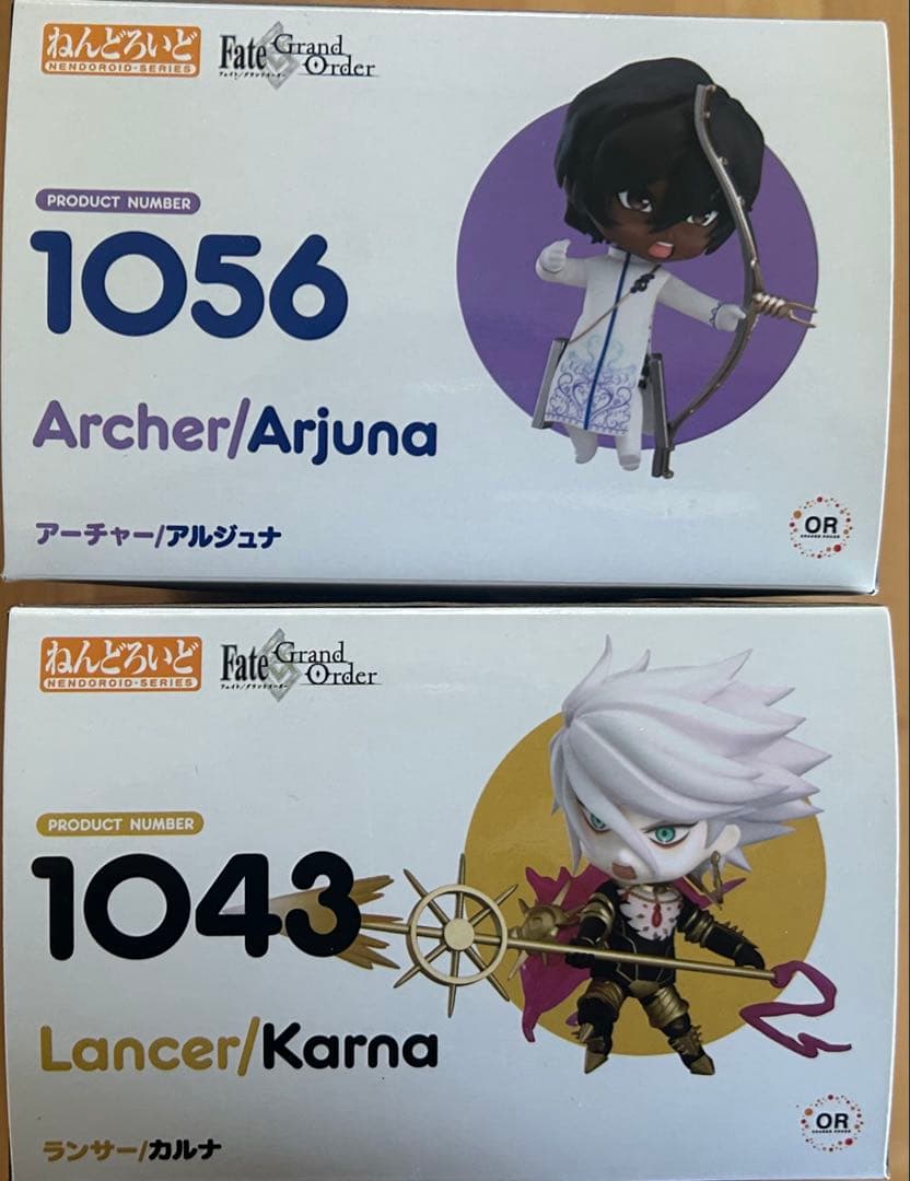 FGO ねんどろいど　アルジュナ カルナ　セット販売