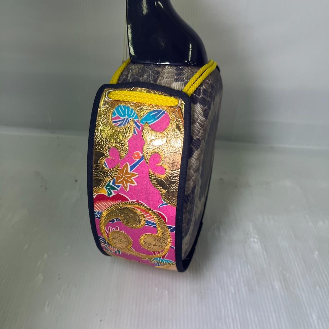 さ*わ様 【中古】三味線 本体 沖縄三線 人工皮張り 和楽器 琉球 弦楽器