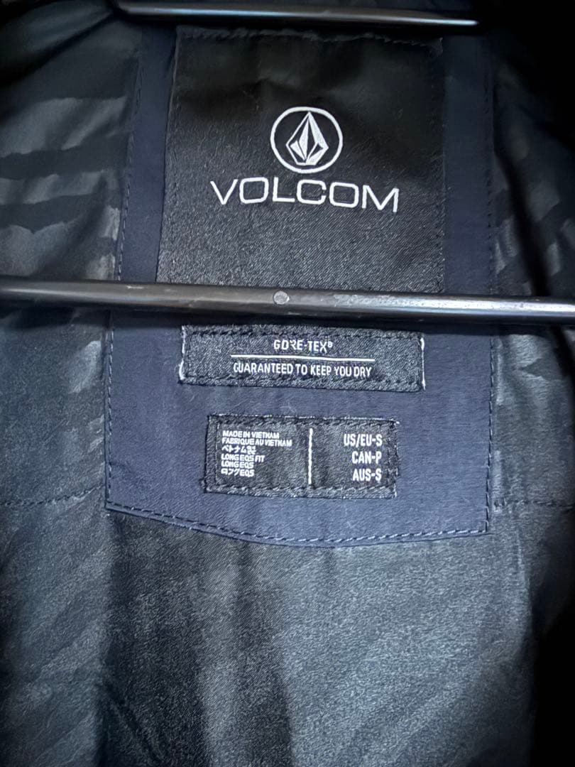 VOLCOM JK ジャケット　ウェア GORE-TEX ゴアテックス　Sサイズ