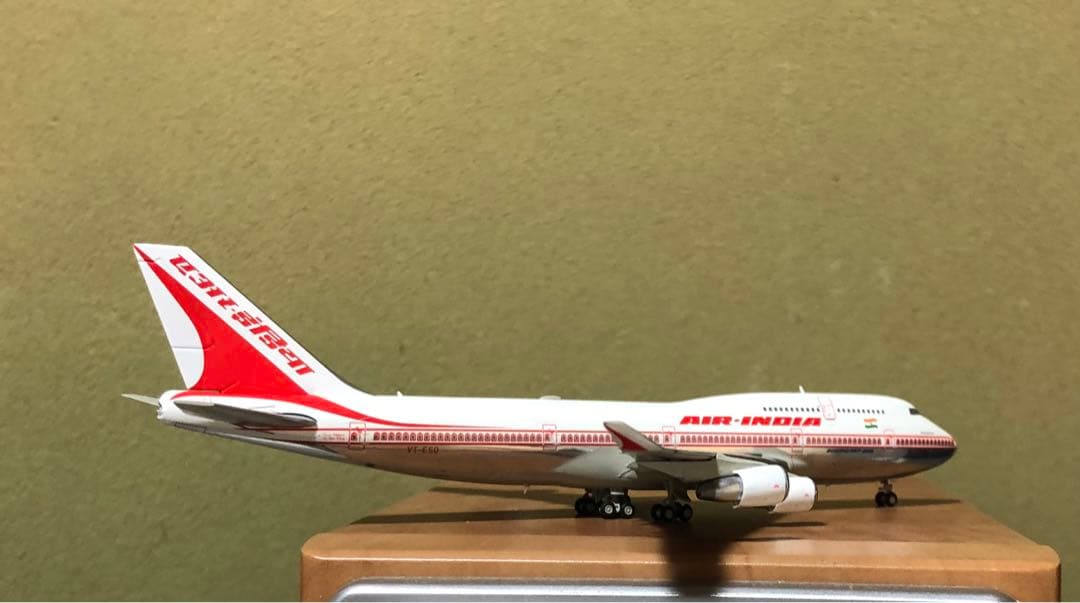 航空機・ヘリコプター 1/400 C.J.WINGS AIR INDIA B747-400/ O.C.