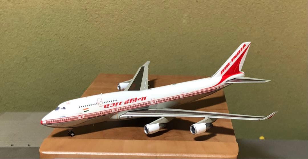 航空機・ヘリコプター 1/400 C.J.WINGS AIR INDIA B747-400/ O.C.