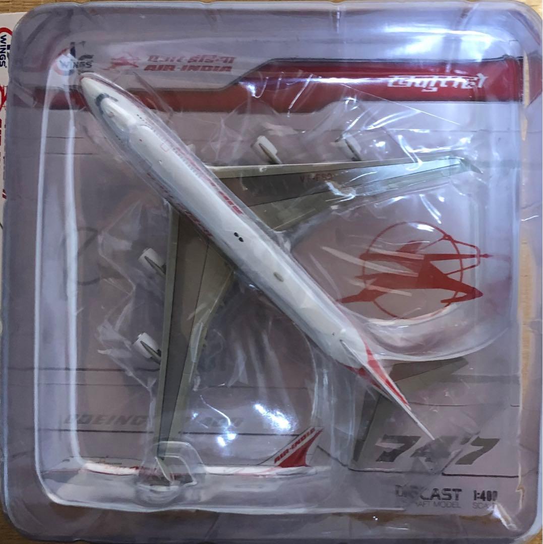 航空機・ヘリコプター 1/400 C.J.WINGS AIR INDIA B747-400/ O.C.