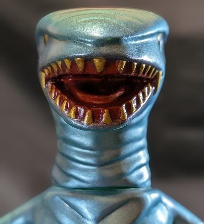 アメゴン「キャプテンウルトラ」登場（マーミット）ヘッダー・外袋付ソフビフィギュア