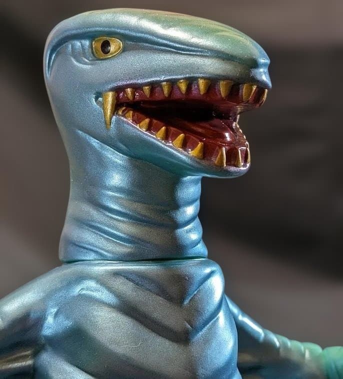 アメゴン「キャプテンウルトラ」登場（マーミット）ヘッダー・外袋付ソフビフィギュア