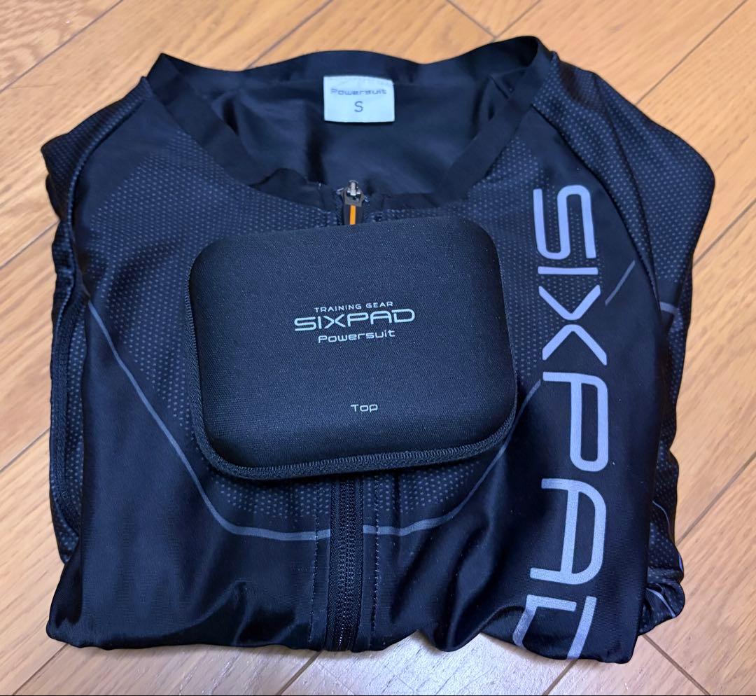 【今月末削除、最終価格】シックスパッド　パワースーツ　トップ　レディースS