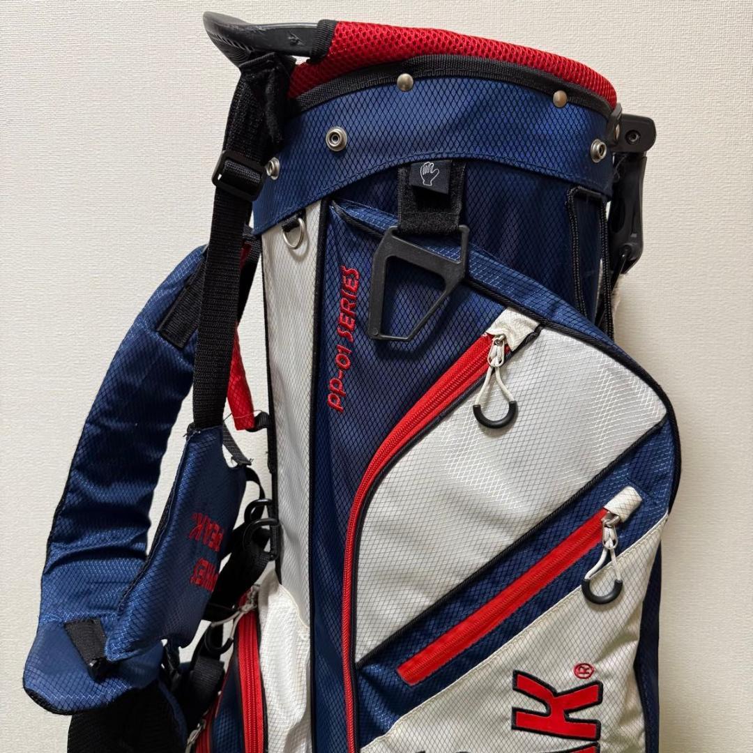 PYKES PEAK キャディバッグ スタンド式 9型 47インチ対応 状態考慮