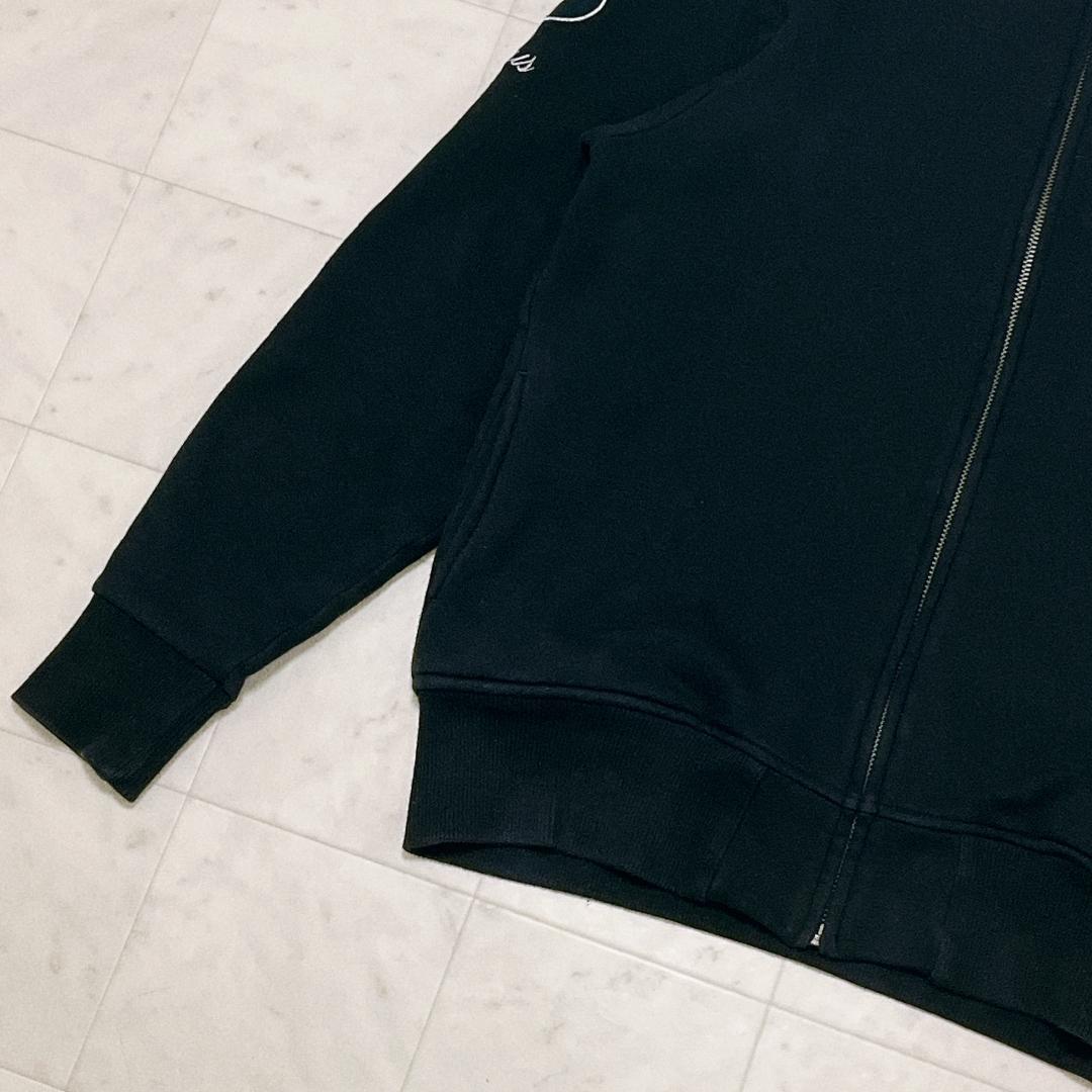DOCUS DESIGN ジップアップ パーカー ワッペン ゴルフ