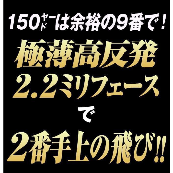 ・新品 CBRブラックプレミア 高反発アイアン ヘッドのみ 6個セット