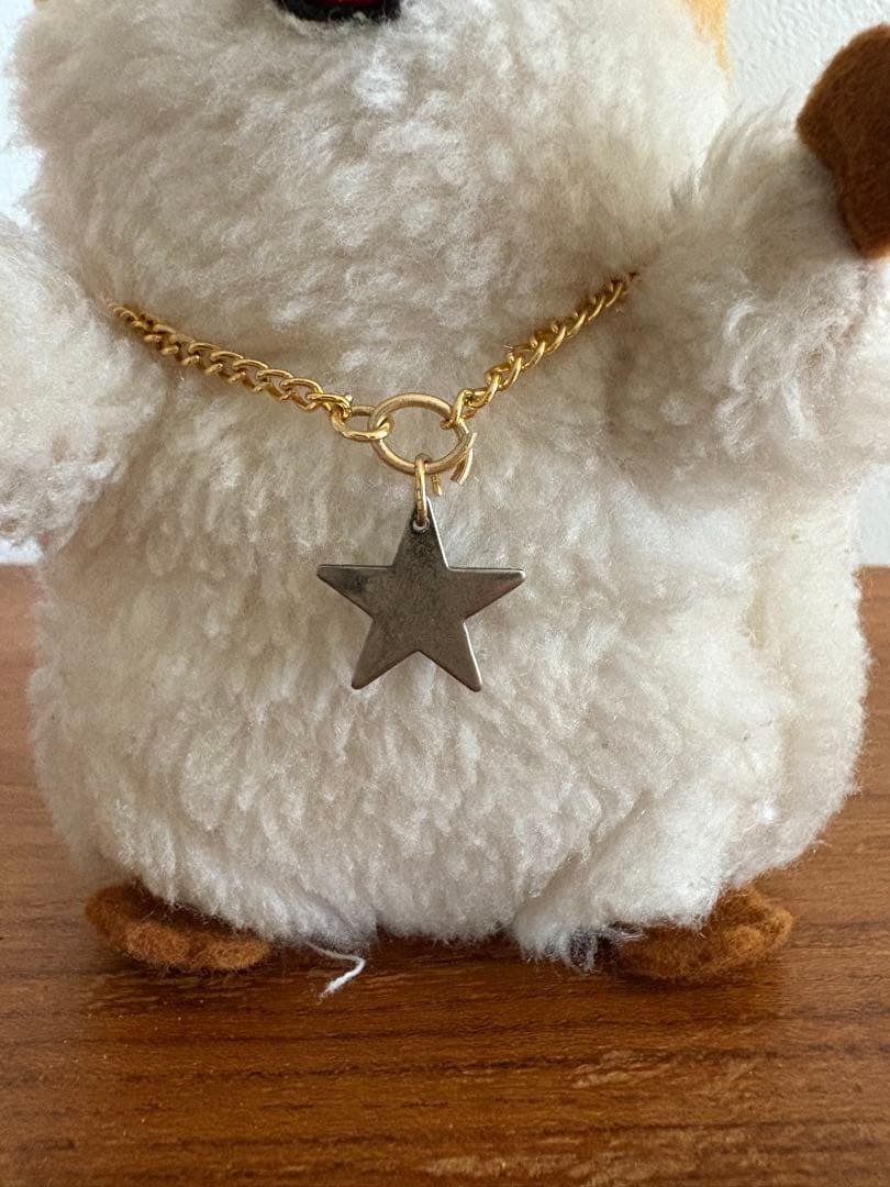 【激レア】若草のシャルロット　スピカ ぬいぐるみ 昭和レトロ 星のネックレス