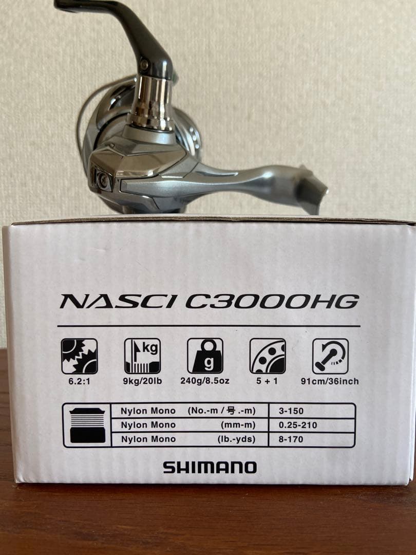 SHIMANO NASCI C3000HG リール