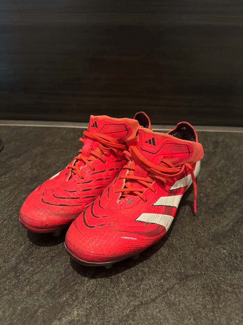adidas Predator エリート AGレッド サッカーシューズ　26.5