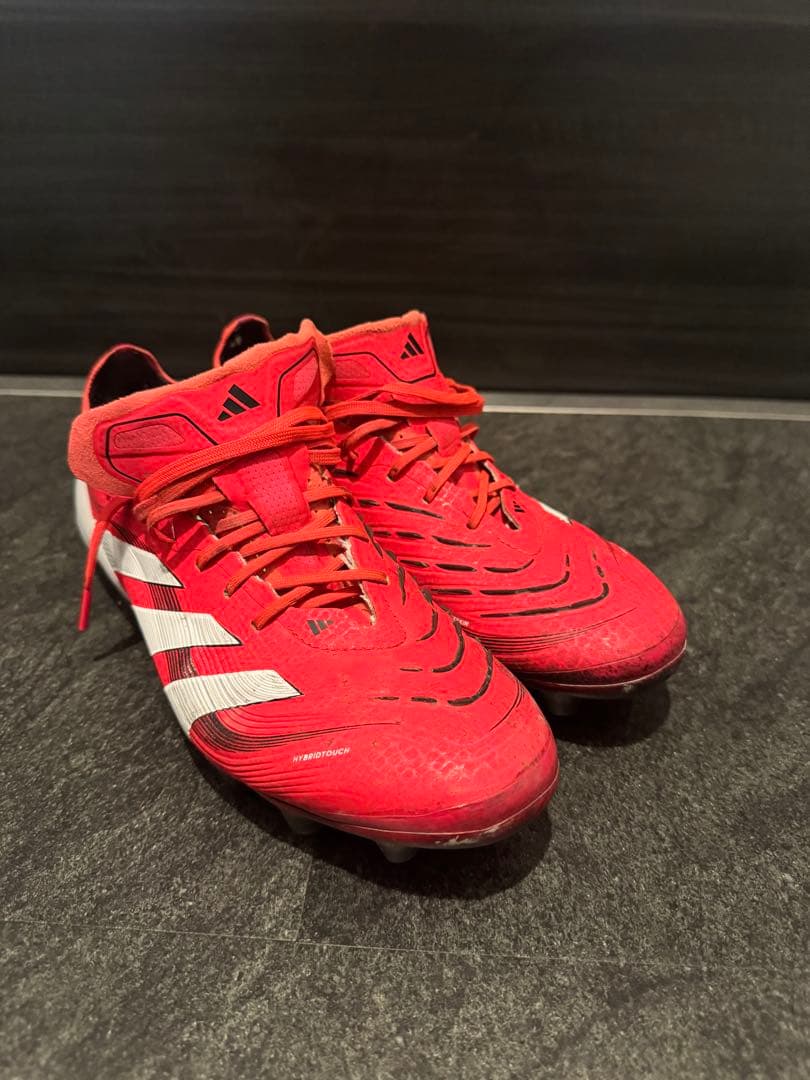 adidas Predator エリート AGレッド サッカーシューズ　26.5