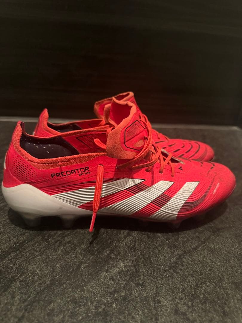 adidas Predator エリート AGレッド サッカーシューズ　26.5