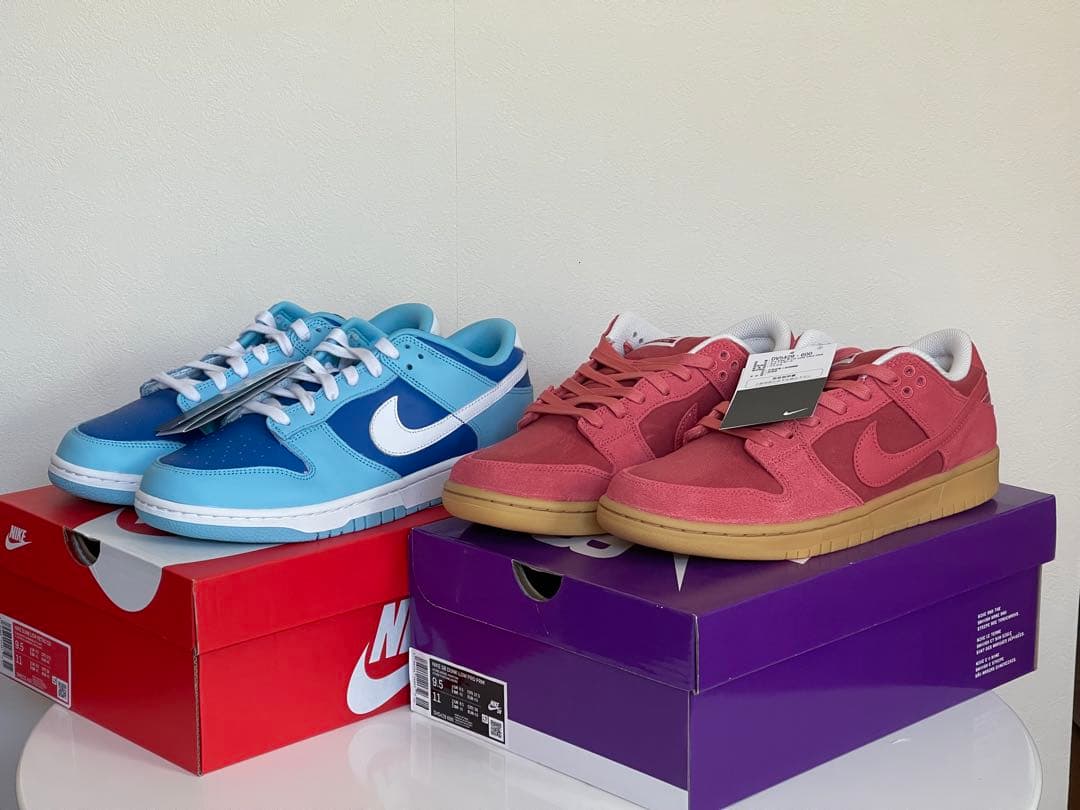 NIKE SB ダンクロー アドビ レトロQS アルゴン 2足セット27.5cm