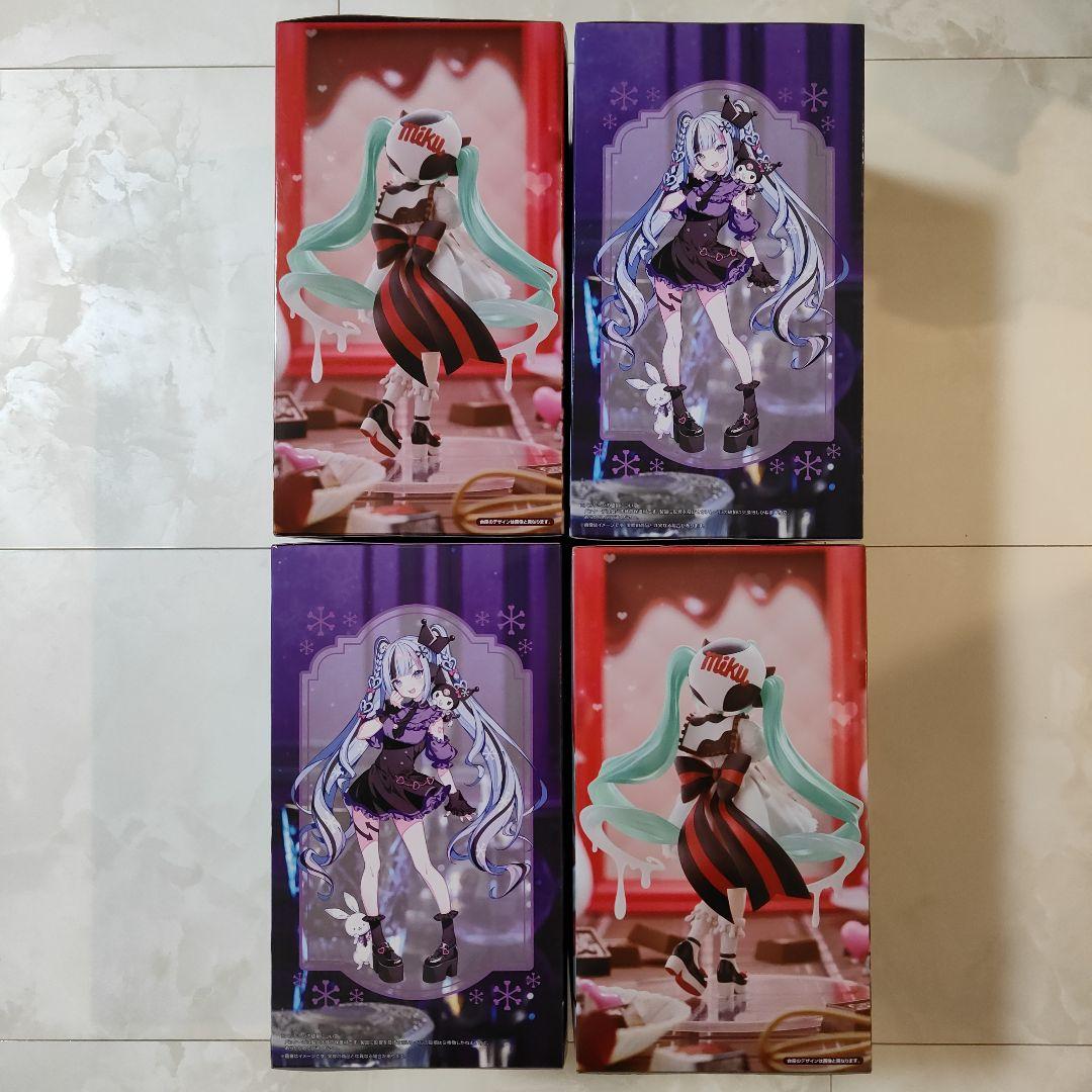 初音ミク チロルミク 雪ミク クロミ 4個セット