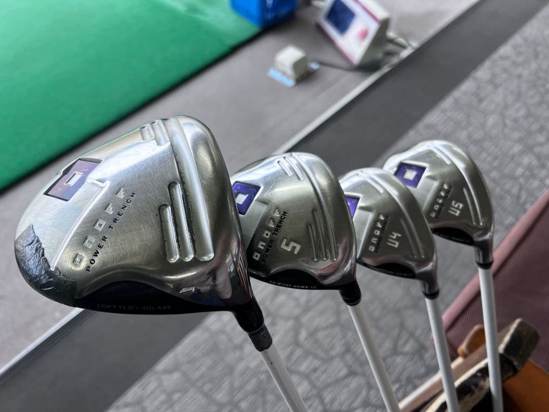 (本日限定)レディース 計11本ドライバー5w.4u.5u アイアンセット
