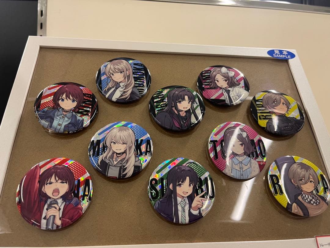 ガールズバンドクライ展　ホログラム缶バッジ　10種　コンプリートセット