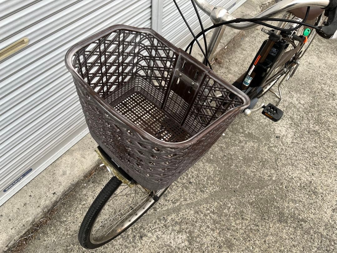 電動アシスト24型自転車 ビビDX24 BE-END433T2色チョコブラウン