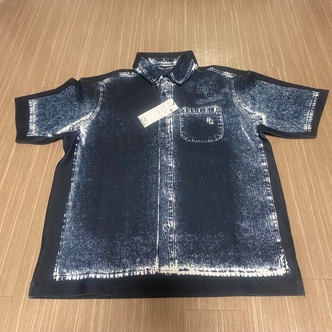 新品タグ付き　パーリーゲイツ　デニム風セットアップ