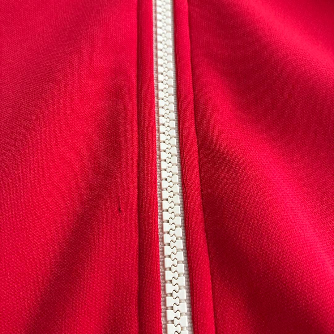 CELINE セリーヌ　トラックスーツジャケット　赤　ジャージー　サイズXS