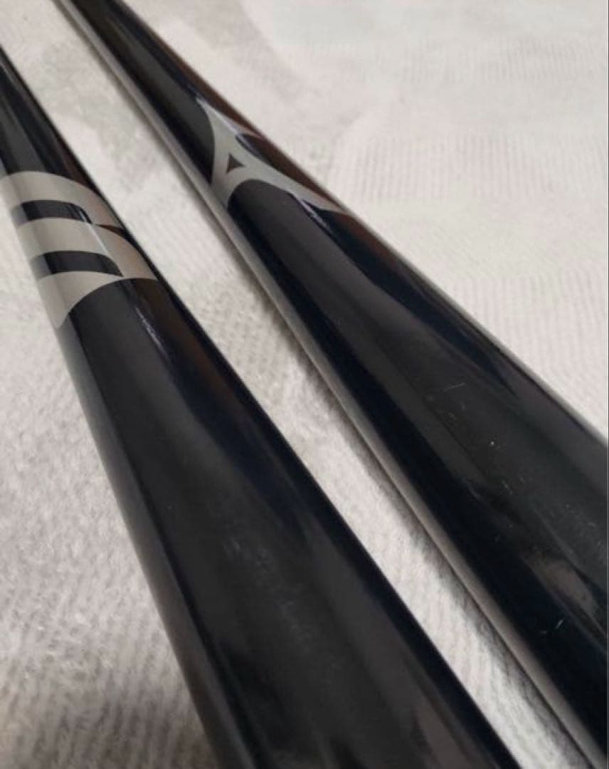 【貴重美品】2本セットミズノプロ 硬式木製バット イチロー選手 本人使用同モデル