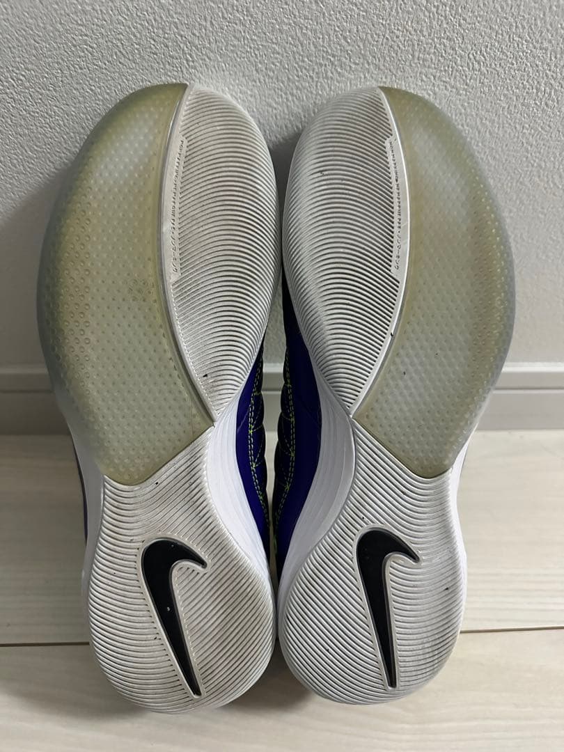Nike Lunar Gato フットサルシューズ 紫/黄色