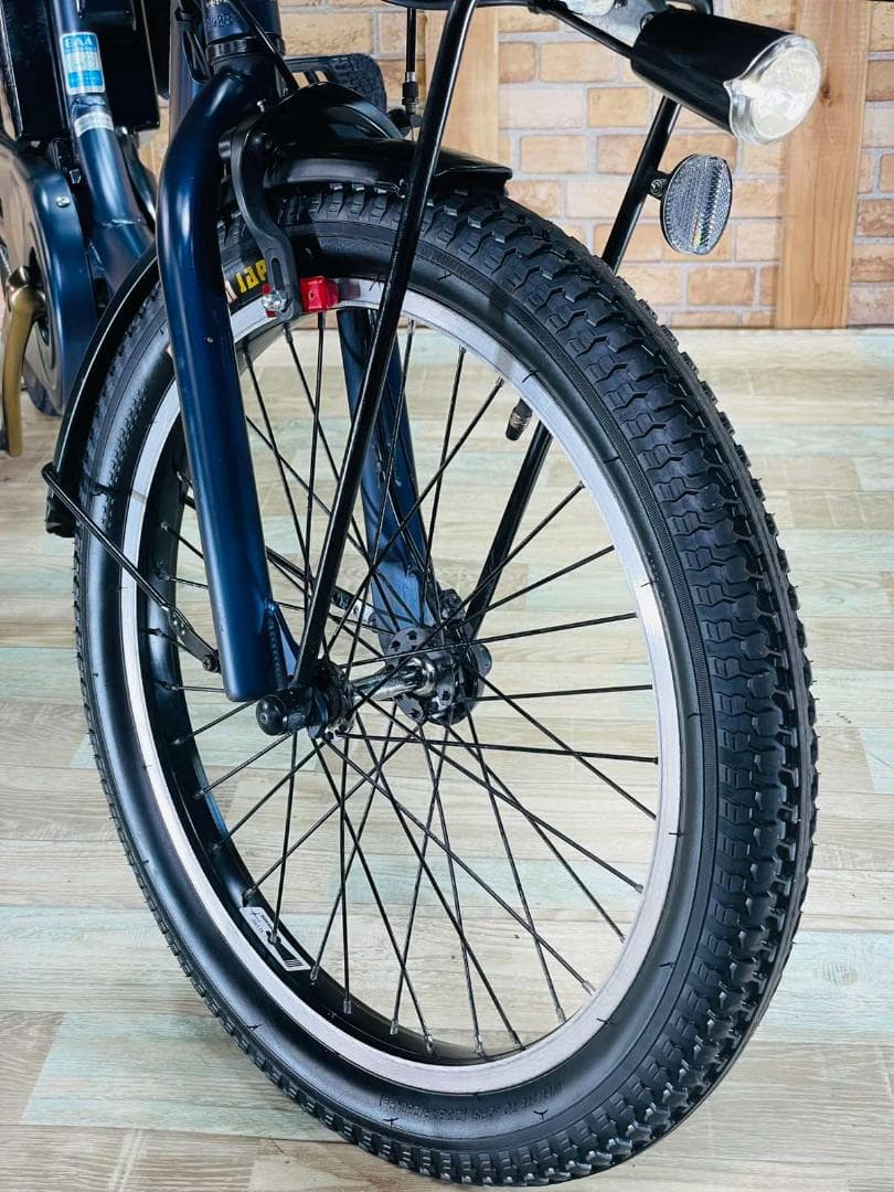 王様 マットネイビー アニーズ子供乗せ電動アシスト自転車 H1887