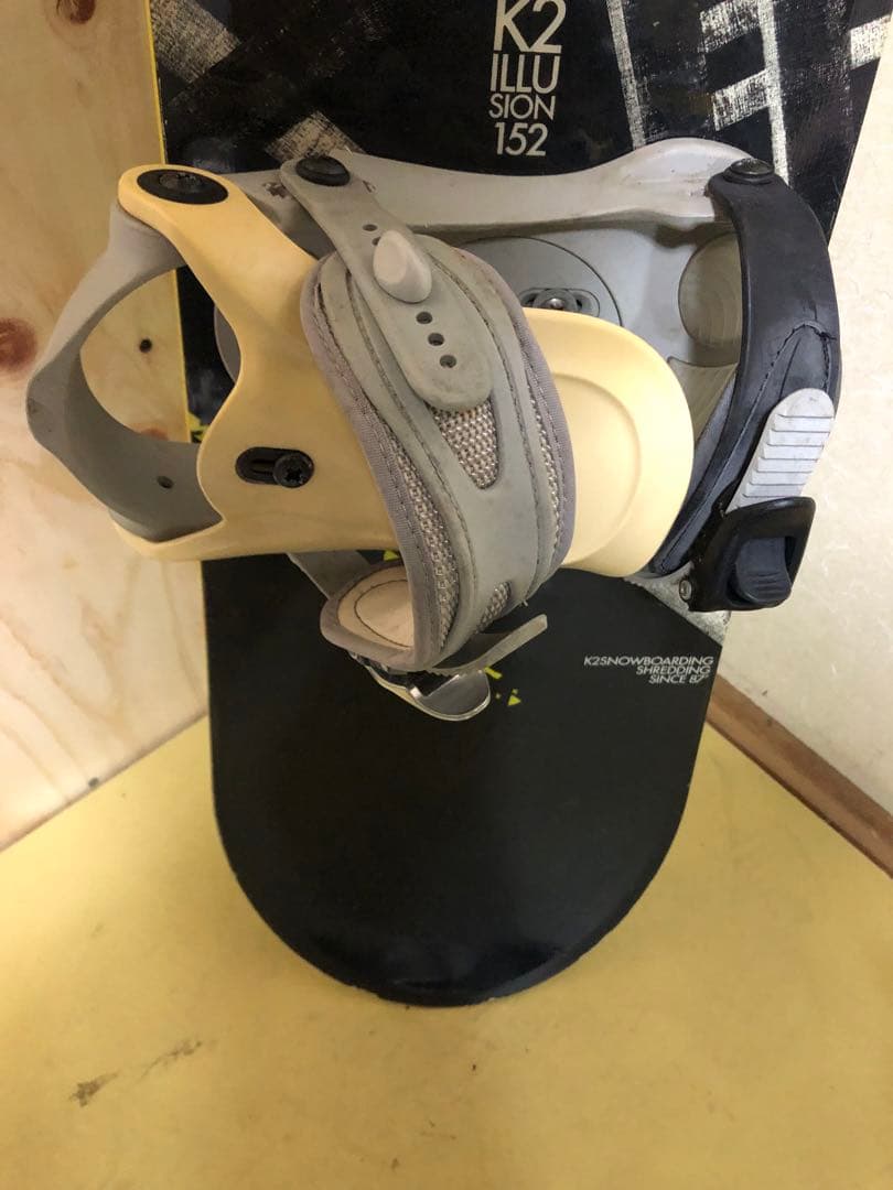 最終値引きK2スノーボードSALOMONビンディングセット