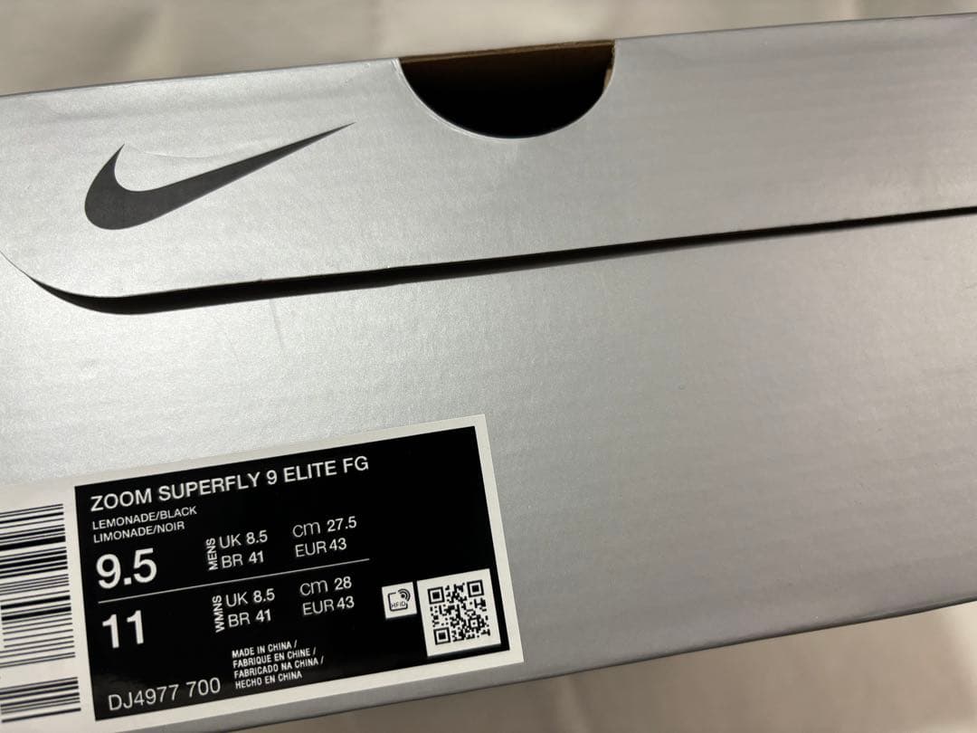 シューズ nike mercurial superfly 9 elite fg 27.5