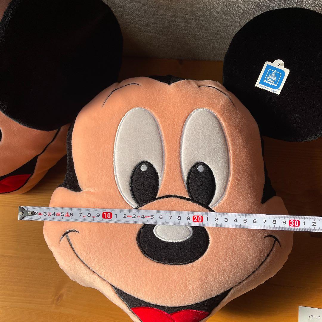 東京ディズニーランド　ミッキー&ミニークッション