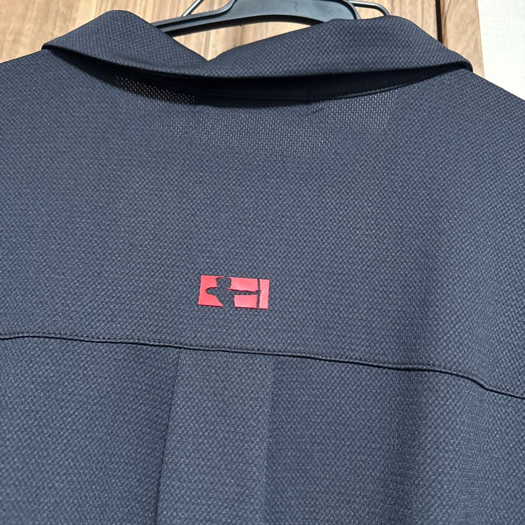 FIDRA ポロシャツ ブラック　XL