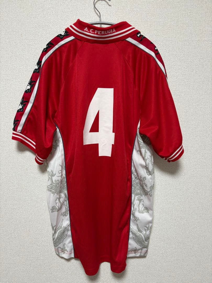 A.C. Perugia A.C.ペルージャ GALEX 背番号4 ユニフォーム