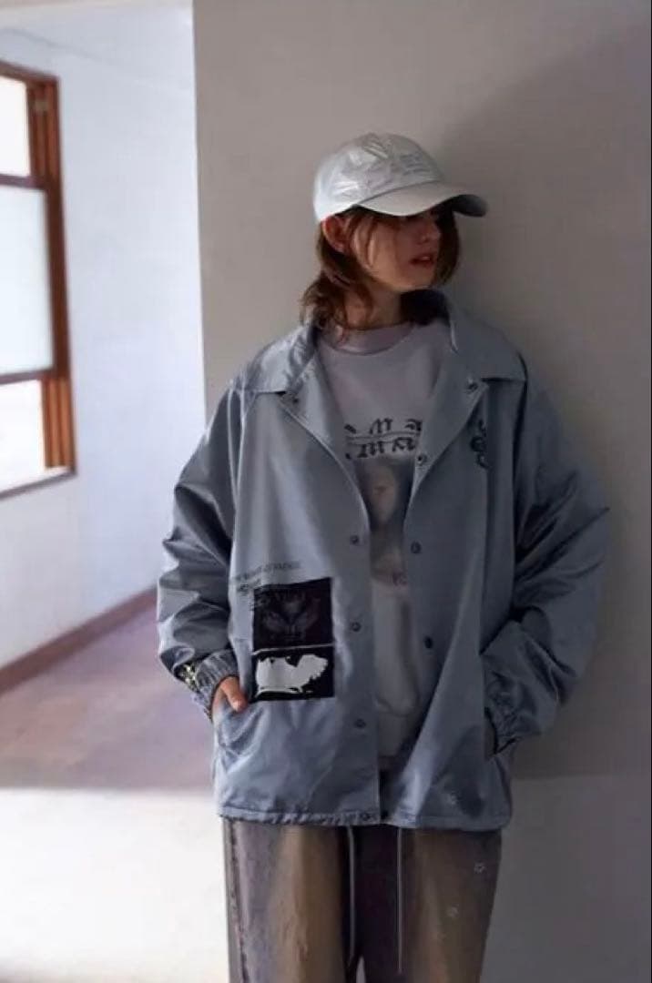 MADNIGHT スウェットシャツ (Bluish Gray) Mサイズ