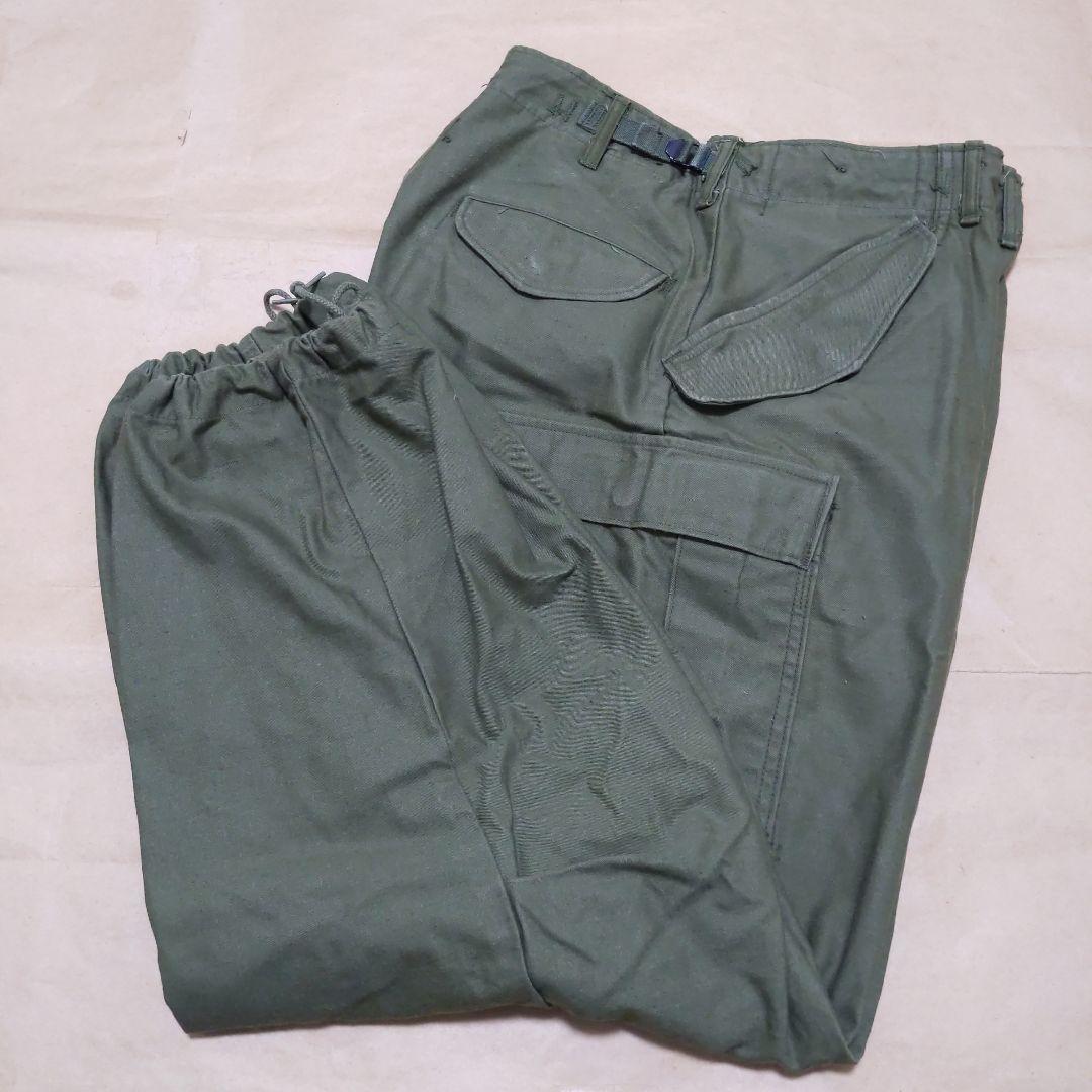アメリカ軍 M65トラウザー OG107 (カーゴパンツ) S−S 実物放出良品