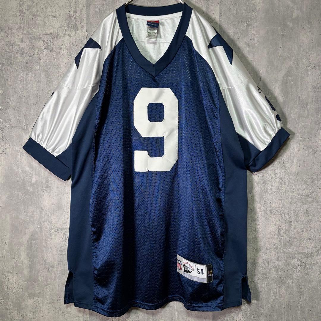 Reebok NFL ダラスカウボーイズ トニーロモ ゲームシャツ 刺繍