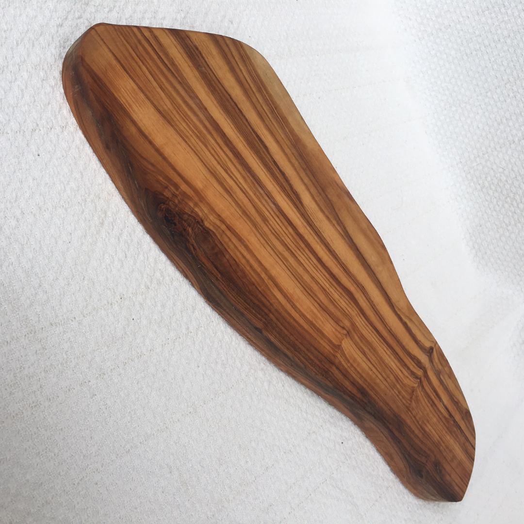 【特別SALE】直線的グラデーションの潔さ！天然型オリーブボード　現物新品